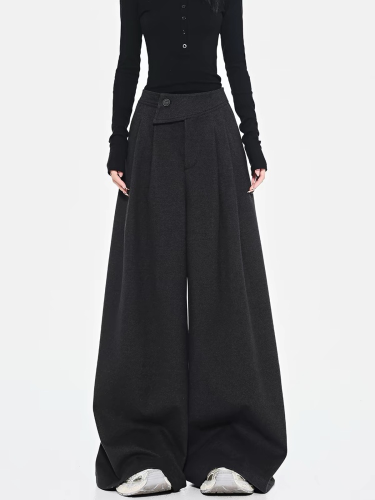 Costume noir pour femmes, pantalon Streetwear des années 90, esthétique, Vintage, mode Y2k, Harajuku, taille haute, vêtements à la mode, 2025