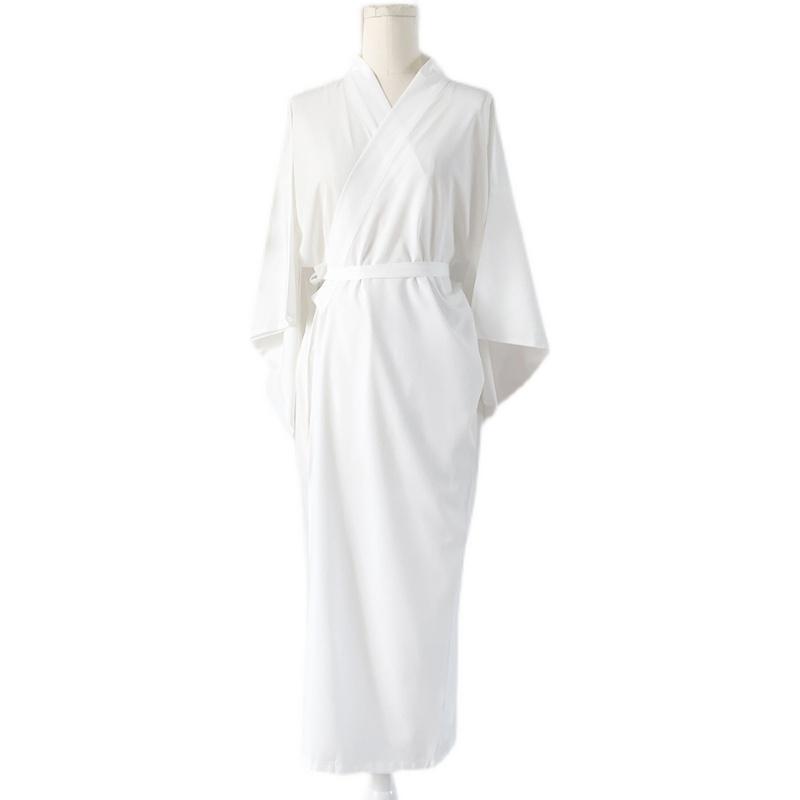 Kimono traditionnel japonais Juban pour femmes, Yukata blanc, doublure inférieure avec ceinture, Haori, sous-vêtements intimes