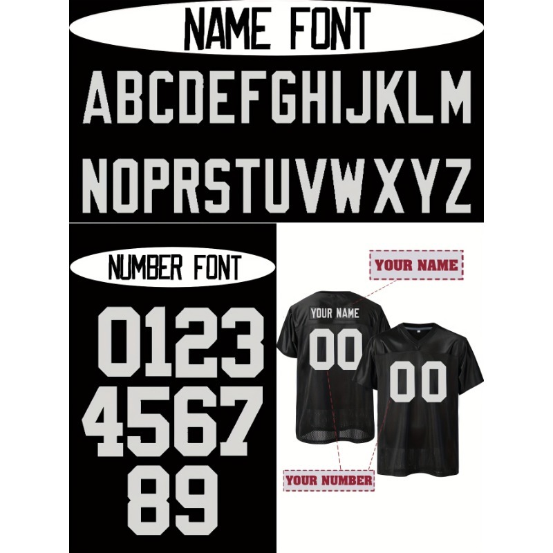 Maillot de Football personnalisé pour hommes, vêtements de sport brodés pour les équipes Las Vegas, t-shirt à manches courtes, respirant, coupe ample
