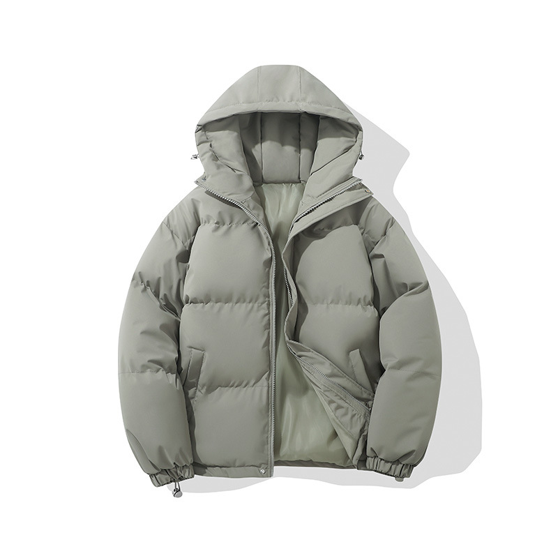 Nouvelle veste matelassée à capuche pour hommes et femmes, vêtement décontracté et chaud pour couples.