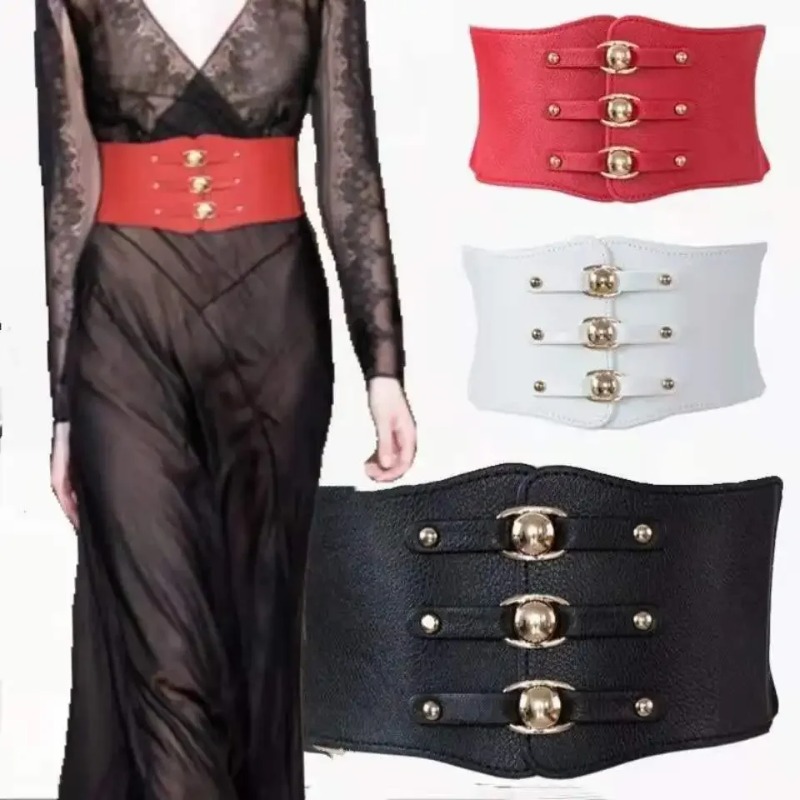 Corset à lacets en cuir PU pour femme, ceinture vintage, mode gothique, corset amincissant, joint de taille, environnement pour femme