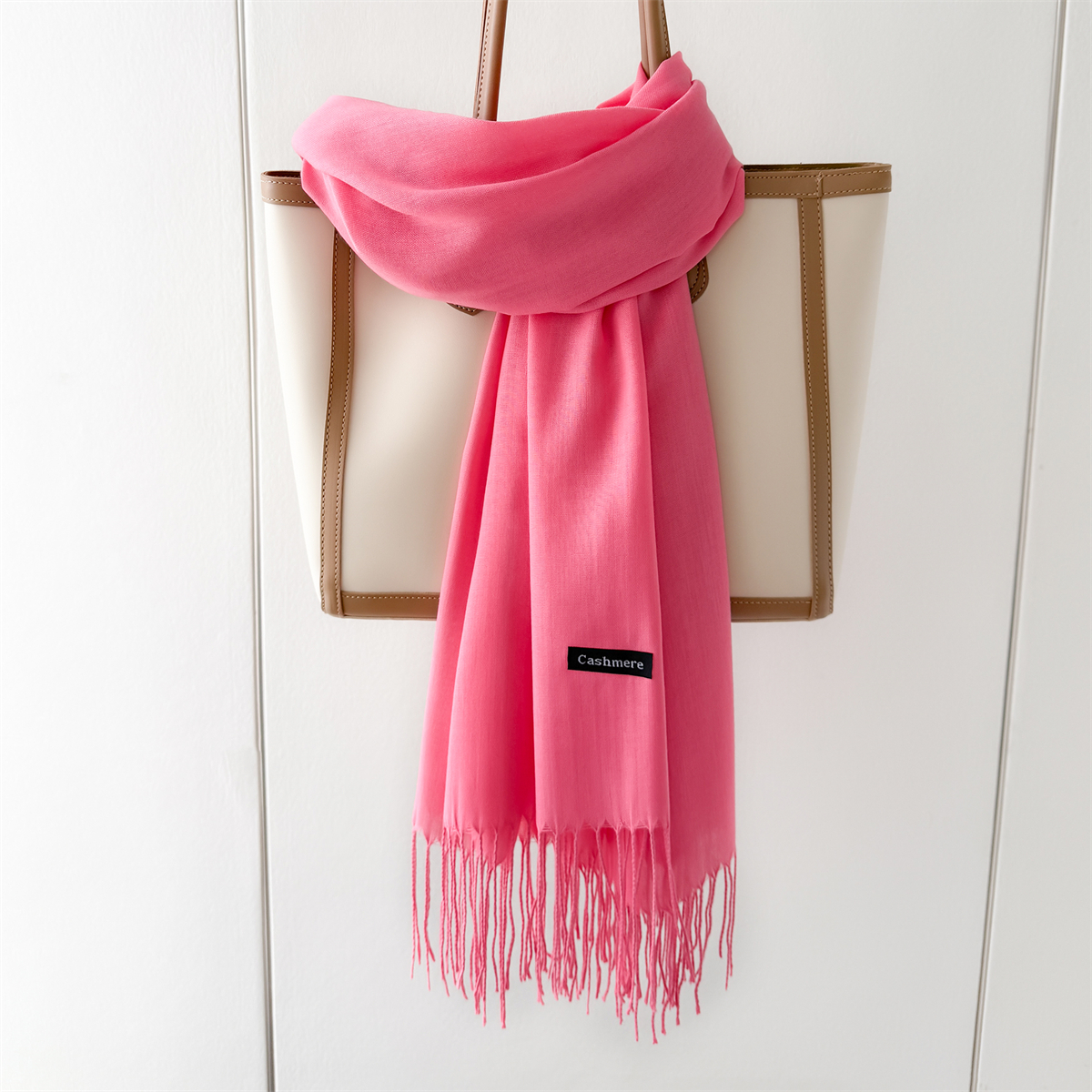 Desgine marque solide femmes cachemire écharpe automne hiver chaud châles enveloppes hommes Pashmina glands foulards femme Foulard Mujer