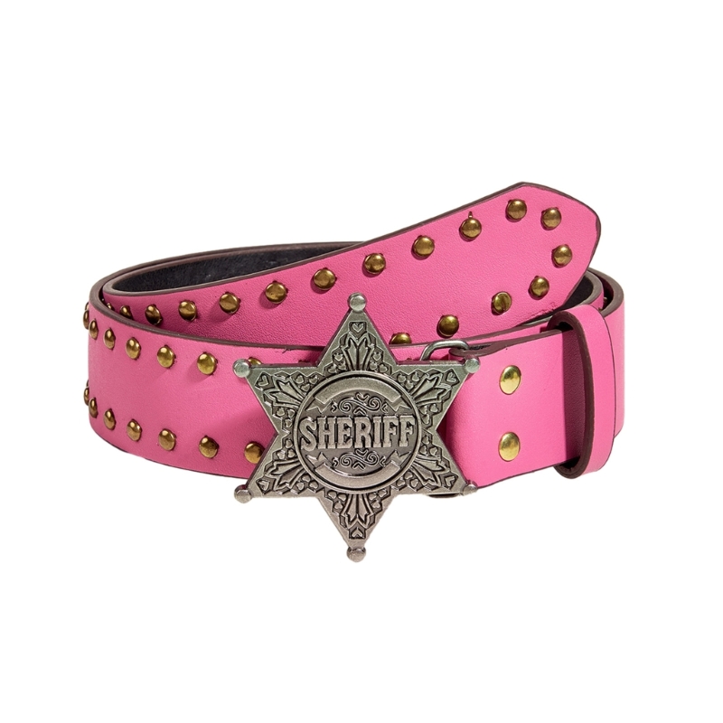 Ceinture de taille de cow-girl occidentale, ceinture large, accessoires de jeans, conception assortie avec tout, rivet punk, décorations de mode Y2k