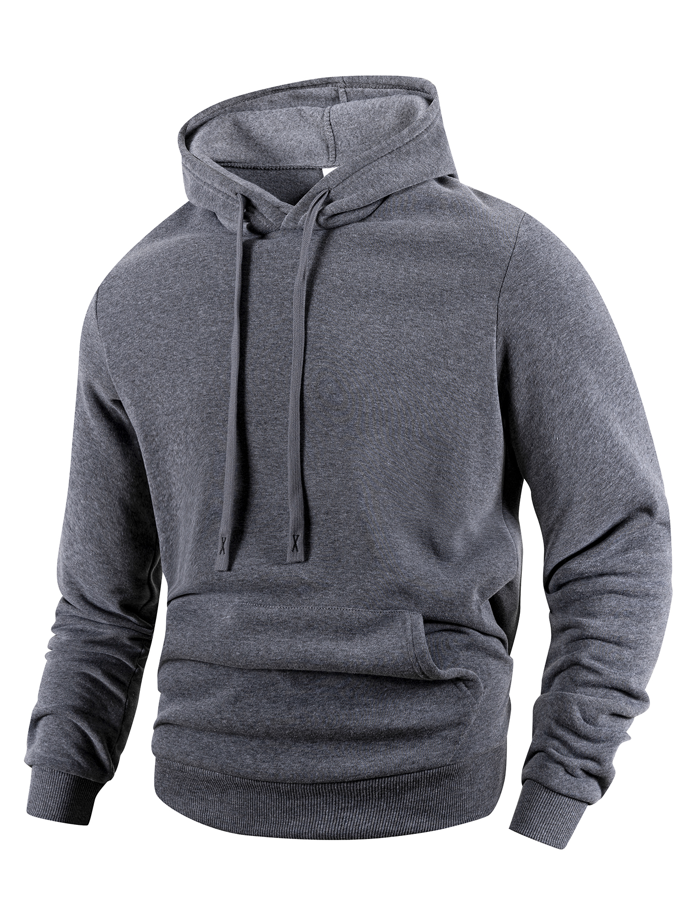 Sweat à capuche à manches longues PVD pour hommes et femmes, pull polyvalent, streetwear décontracté, monochrome, automne, printemps