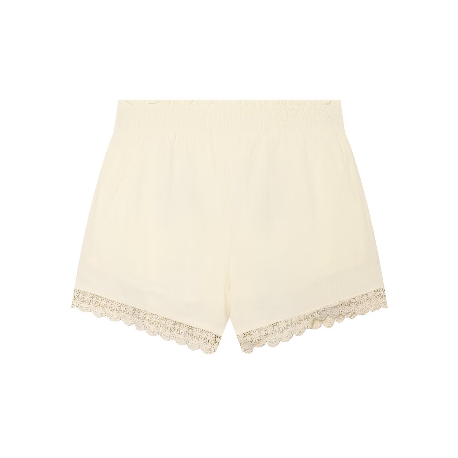 Ensembles 2 Pièces Bohème Broderie Florale Femme : Crop Top à Nouer et Short à Bordure Dentelle, Tenues d'Été Plage Vacances avec Pompons 2026