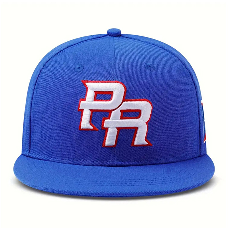 2025 Mode et créatif nouveau chapeau à bord plat PR Porto Rico drapeau latéral Hip Hop chapeau loisirs de plein air quotidien parasol chapeau chapeau de baseball