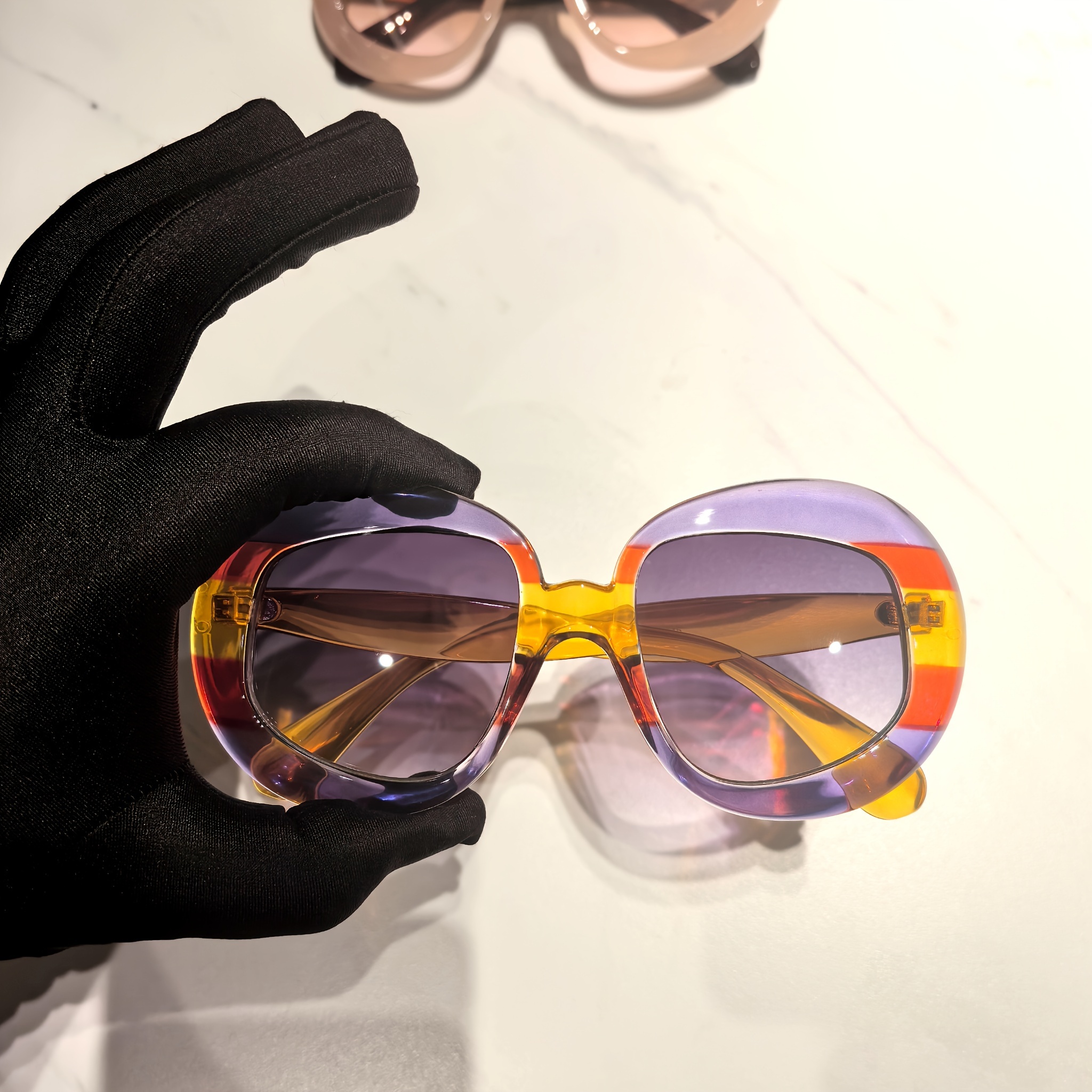 Lunettes de soleil carillon pour hommes et femmes, lunettes de soleil circulaires, lunettes de soleil pour femmes, lunettes de soleil Gogfordden Man, créateur de marque, nuances, nouveau, 2024
