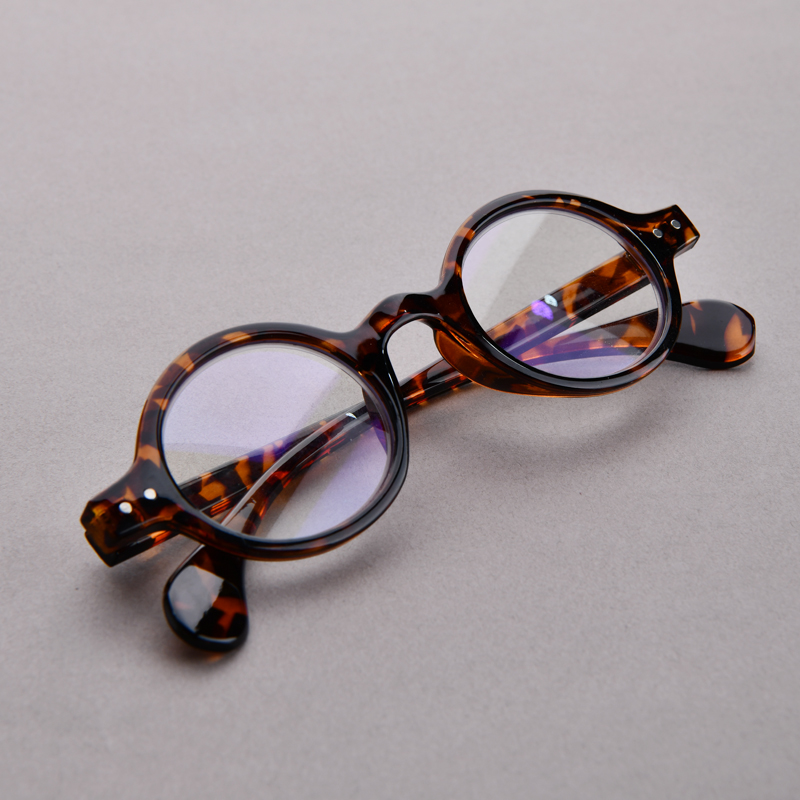 Lunettes de lecture rondes pour femmes, Anti lumière bleue, lecteurs presbytes, faux cadre classique, lunettes de Prescription rétro