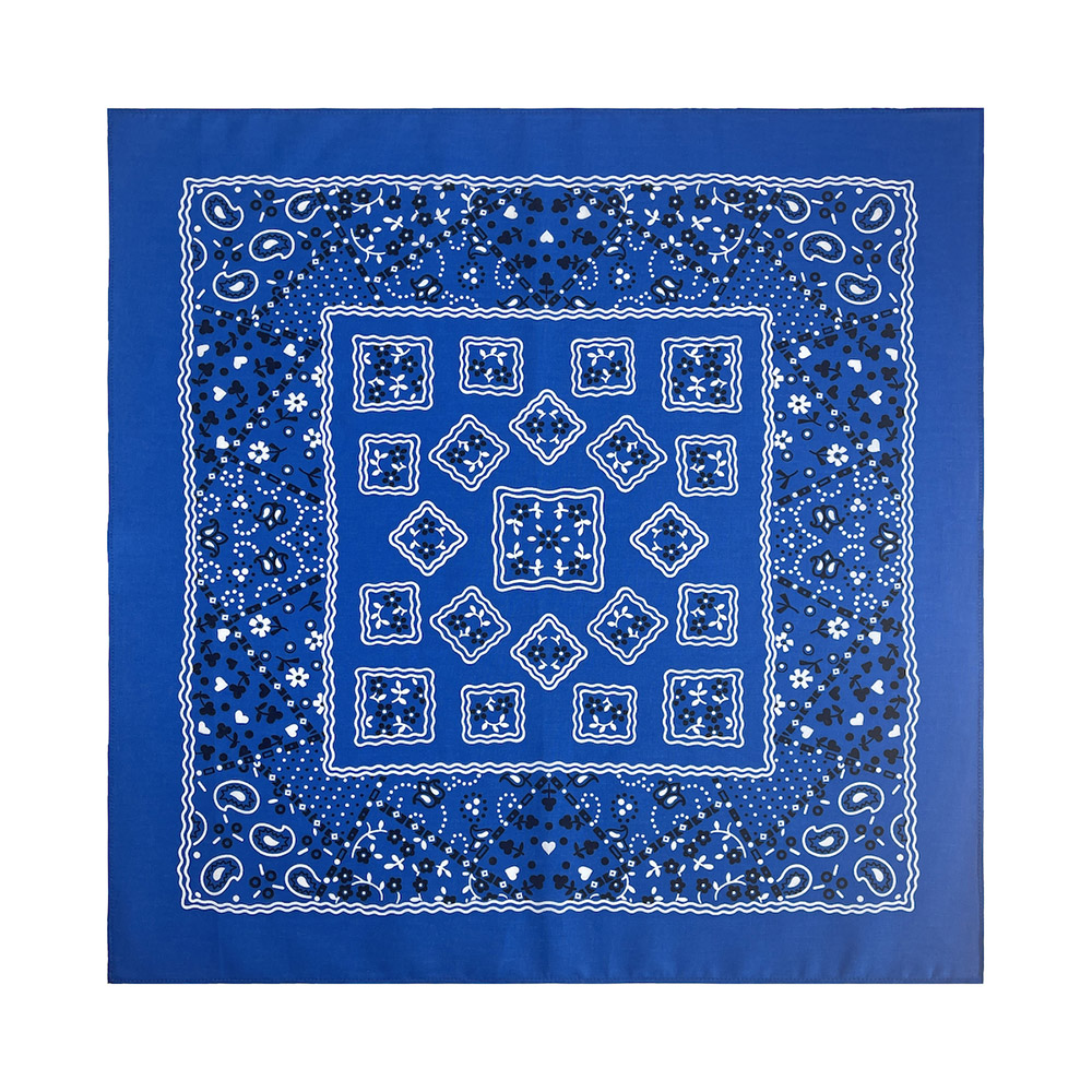 Crâne imprimé haute qualité Hip Hop coton carré écharpe marine hommes Bandana écharpe bandeau Paisley cadeaux pour garçons/filles