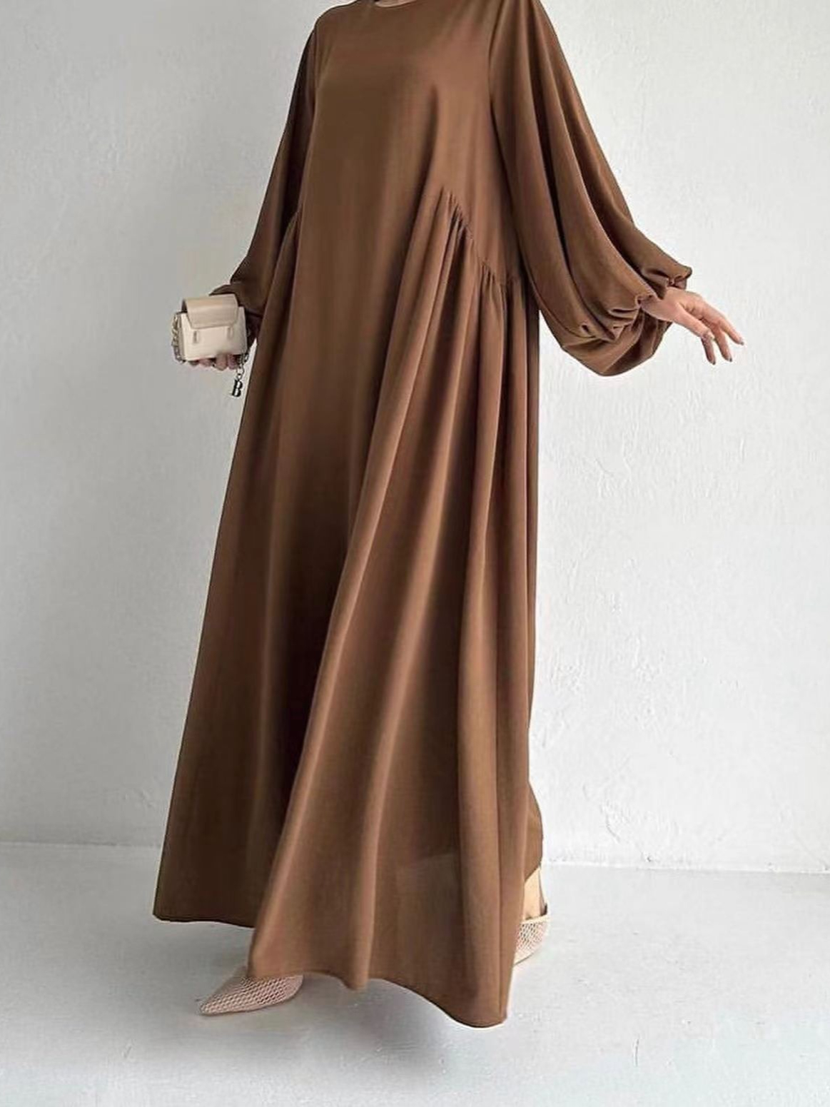 Eid femmes Robe modeste musulman Abaya robes Largos fête Caftan Jalabiya Ramadan robes longues en vrac dubaï caftan arabe longue Robe