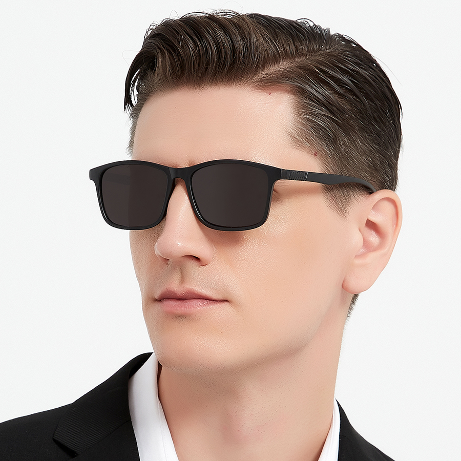 Lot de 6 Lunettes de Soleil Carrées Vintage de Marque pour Homme et Femme – Idéales pour la Conduite, la Pêche et les Loisirs en Extérieur