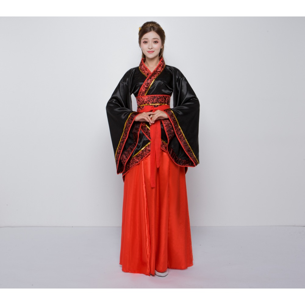 Hanfu – vêtements chinois pour femmes, Costumes de spectacle Cosplay, vêtements de danse, vêtements de fête sur scène pour filles, Style ethnique Vintage