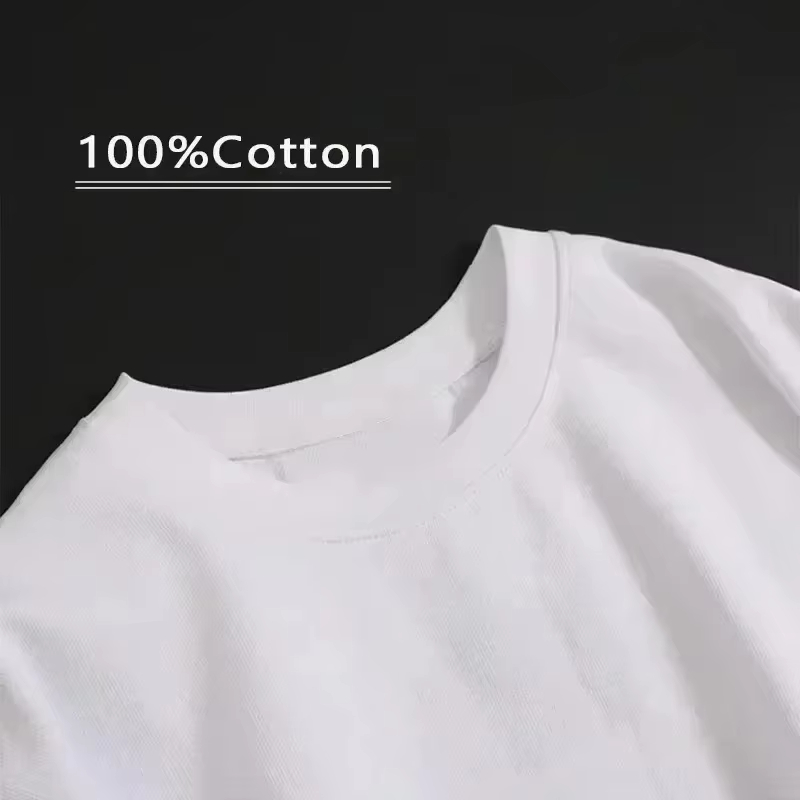 T-shirt pour femme style coréen Ins, motif chat domestique dessiné à la main et texte Hangul, en coton ample, style Y2K, décontracté, esthétique quotidienne