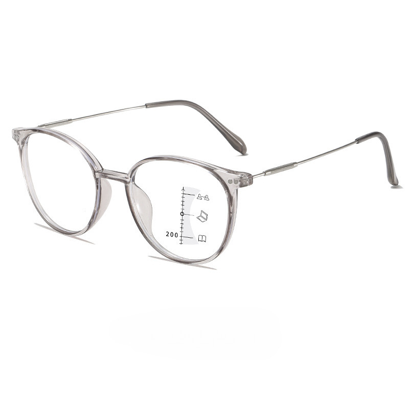 Lunettes de lecture tendance pour femmes, nouveau style rond, anti-lumière bleue, pour ordinateur, avec correction de la vue