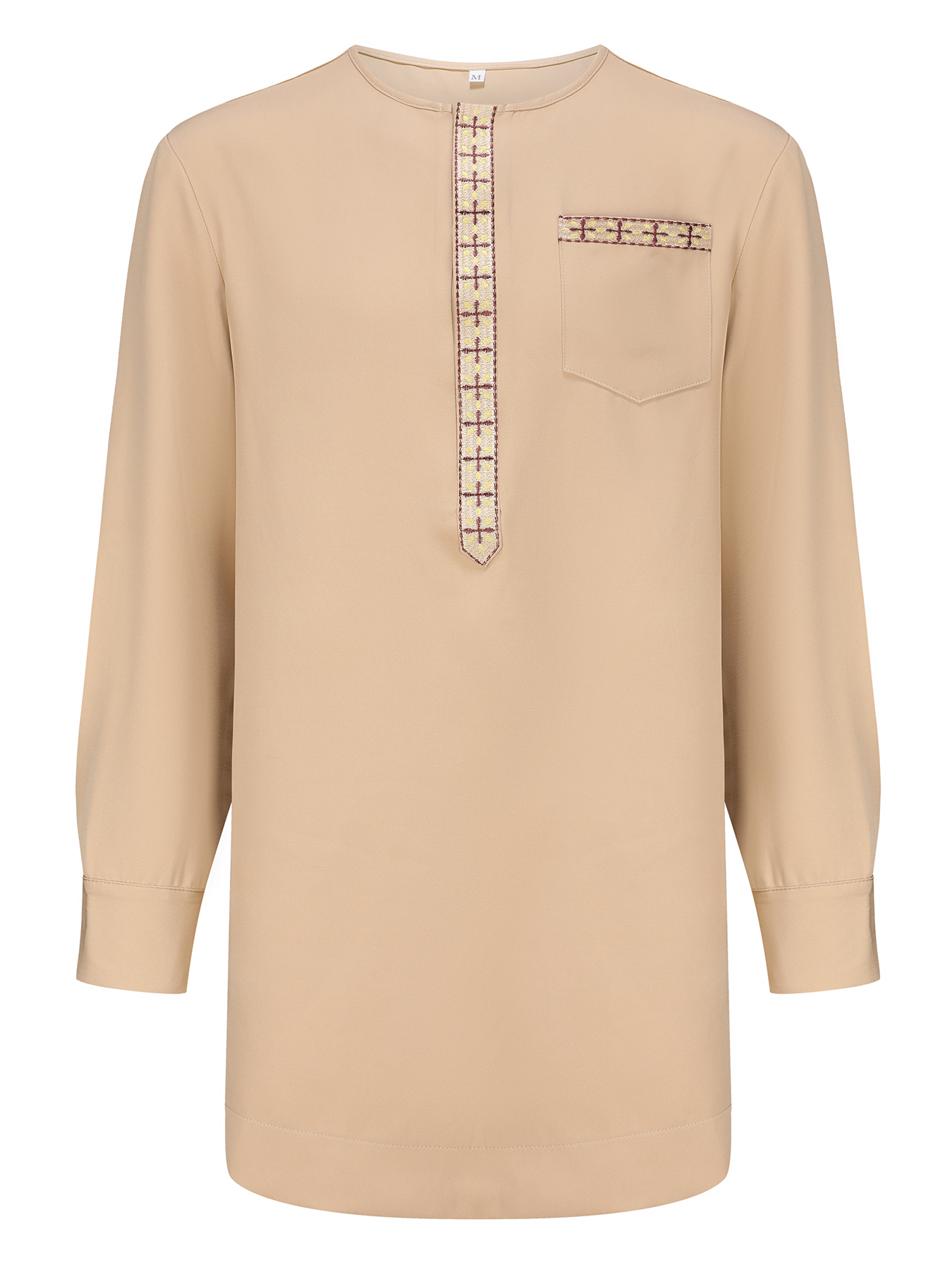 Nouveau caftan costume pour hommes Style ethnique africain à manches longues brodé costume décontracté vêtements traditionnels pour hommes costume 2 pièces