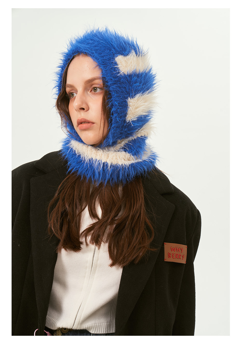 Hiver unisexe Imitation vison cheveux bonnets chapeaux pour femmes cou et visage écharpe capuche bavoir cagoule Skullies chapeau hommes casquettes à capuche Bonnet