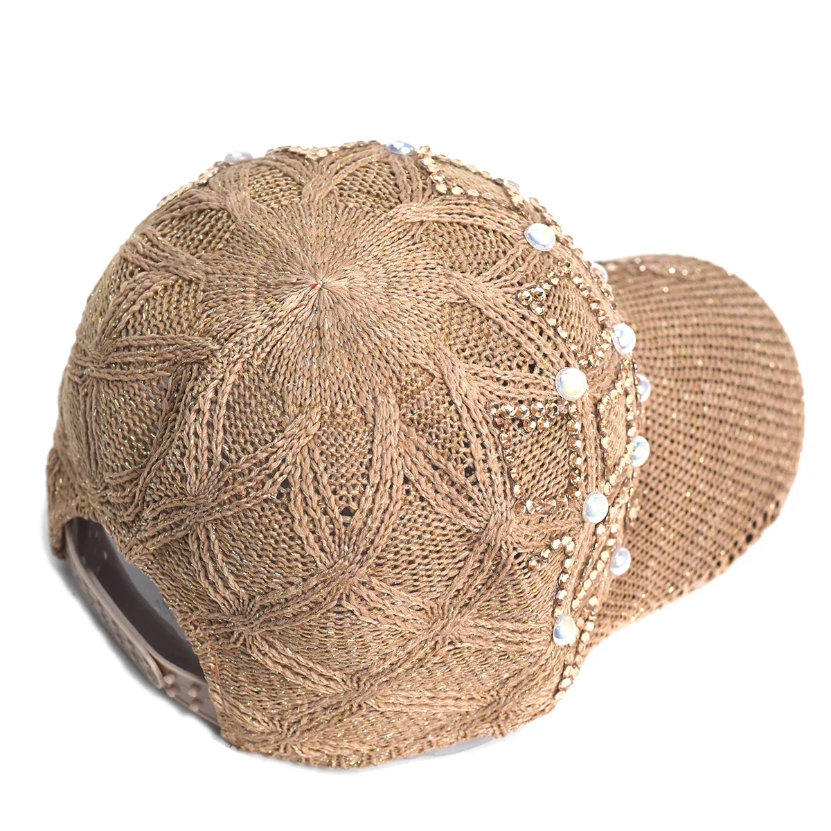 Casquette de Baseball d'été pour femmes, chapeau de soleil de Protection UV, chapeau de paille réglable pour la plage en plein air, crème solaire décontractée de couleur unie