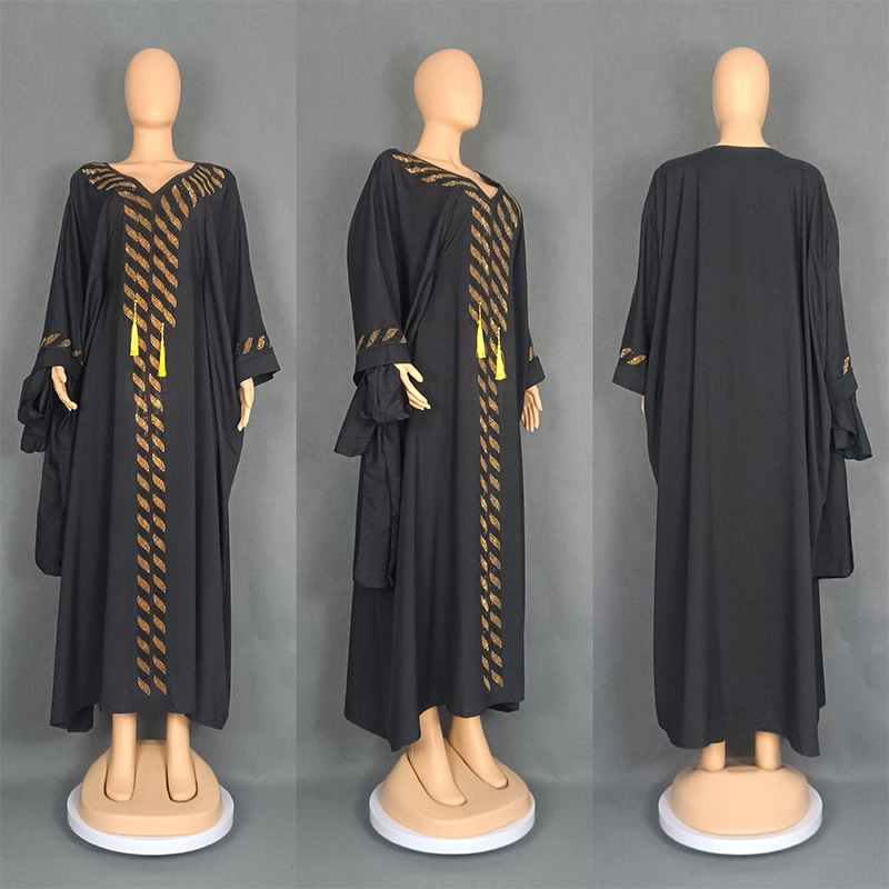Robe musulmane Abaya Jalabiya femmes Eid robes saoudien longue Robe robes Hijab Islam Abayas foulard Ramadan marocain dubaï caftan