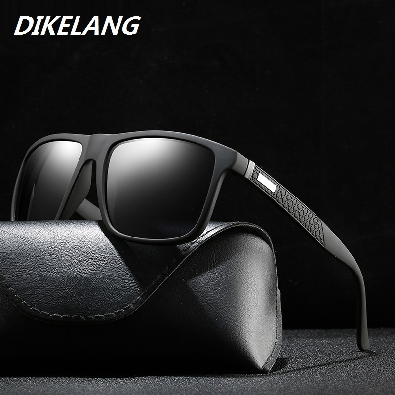 Lunettes de soleil de luxe pour hommes et femmes, pour la conduite et les voyages, de forme carrée, de style vintage, de marque, lunettes de soleil de créateur