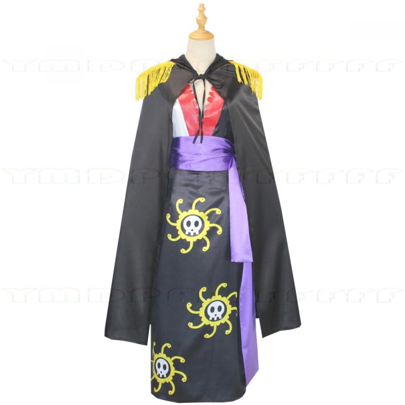 Ensemble de cosplay Anime Boya Hancock, kimono rouge pour femmes, costume d'halloween pour jeu de rôle, cadeau de fête