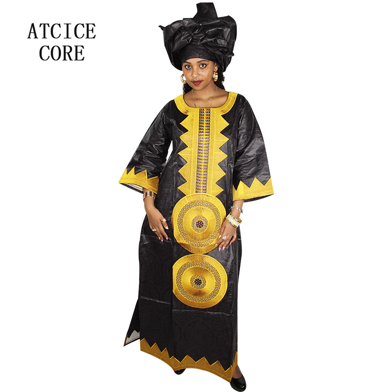 Robes africaines pour femmes robes Dashiki Bazin Riche vêtements africains traditionnels à manches longues pour dames