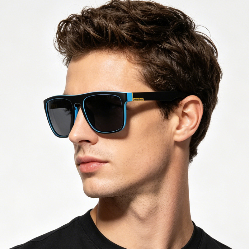Lunettes de soleil polarisées vintage pour hommes et femmes, lunettes de pêche, lunettes de conduite de camping, nuances de sport, randonnée, mode