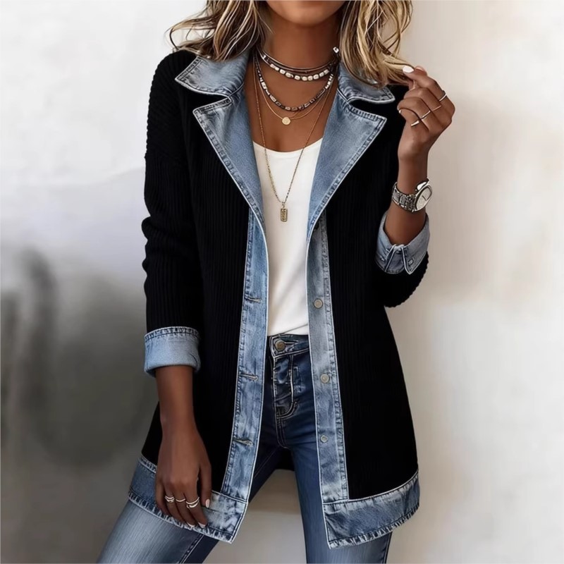 Manteau Décontracté 2026 Nouvelle Collection Automne – Veste Longue Élégante et Ajustée à Manches Longues pour Femme – Blouse Streetwear