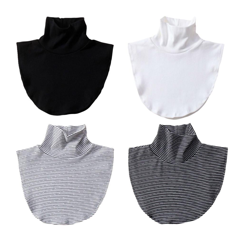 Col roulé tricoté 2025 pour femme – Cache-cou chaud, élégant et polyvalent en jersey élastique