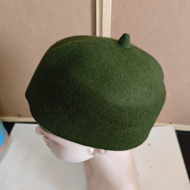 Casquettes en laine turque pour hommes musulmans femmes Eid prière malaisienne arabie islamique marron Kufi chapeaux haut-de-forme élégant confortable Hijab