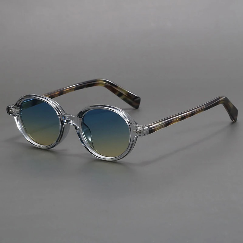 Lunettes de soleil rondes unisexes en plastique, tendance, pour la photographie de rue et les sorties à la plage, accessoires de conduite