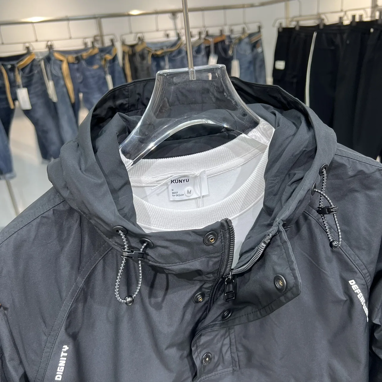 Veste zippée multi-poches pour hommes, vestes de mode coréenne, veste de travail de rue décontractée, coupe couvertes, pilote de baseball trempé