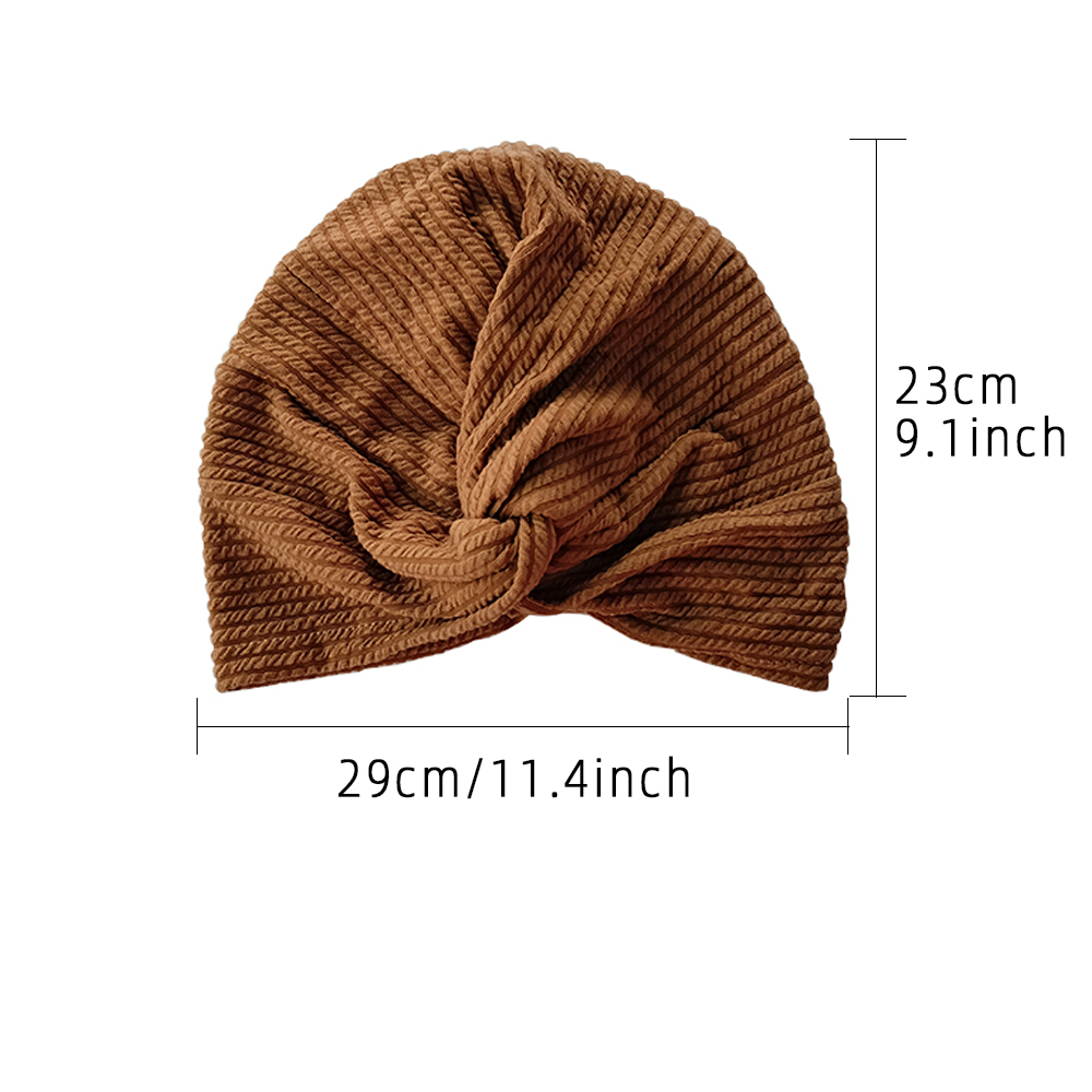 Turban indien bohème pour femme, chapeau rond, à la mode