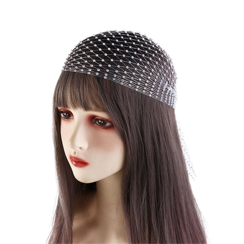 Bandana sexy évidé pour femmes, filets à cheveux d'été, écharpe de sauna, turban en maille scintillante, bonnet, bande de sauna en biscuits