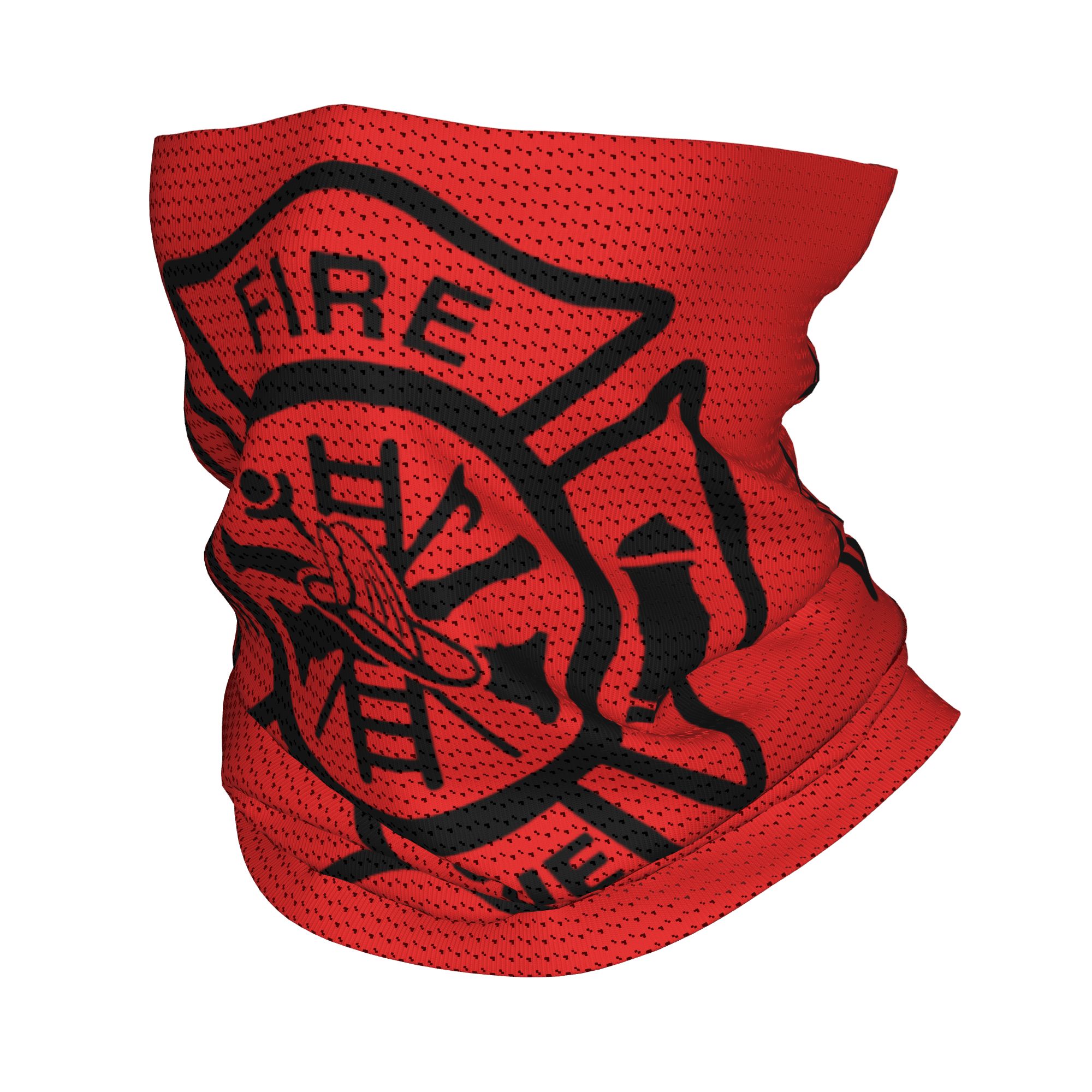 Cache-cou multifonction coupe-vent personnalisé pour pompiers, écharpe de protection faciale, bandeau tubulaire, cagoule pour femmes et hommes