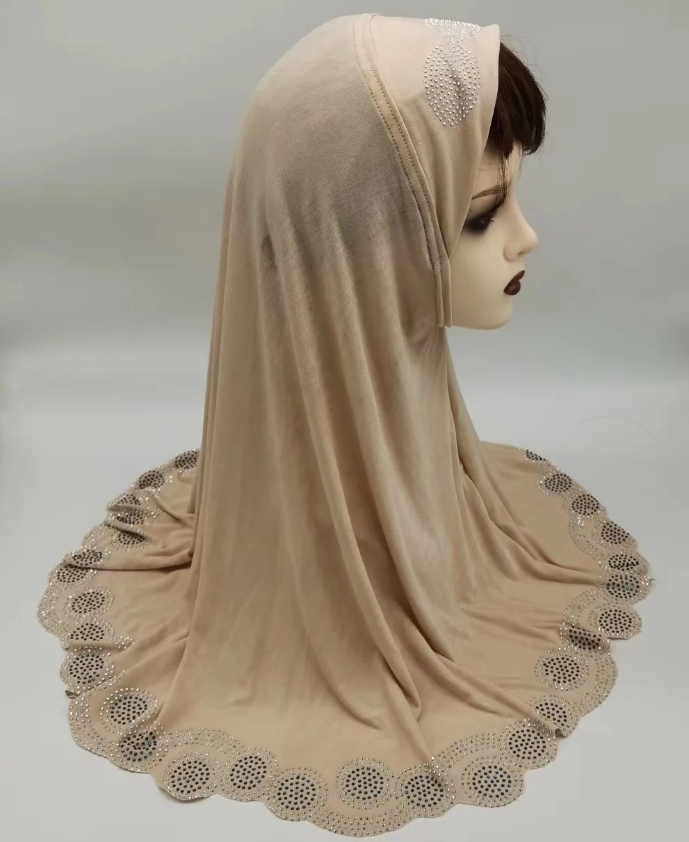 Foulard Arabe pour Femme Musulmane, Turban, Châle Islamique, Hijab, Vêtements de Sauna, Offre Spéciale
