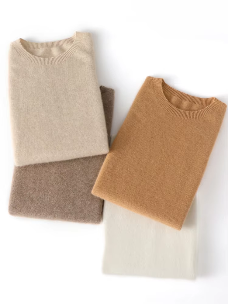Pull sans manches pour femme, nouvelle mode printemps automne, col rond, 100% laine mérinos, tricoté, décontracté, coupe ajustée