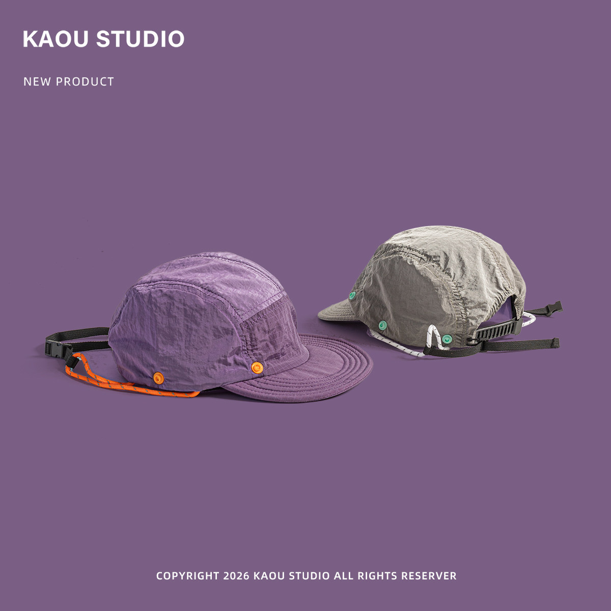 Chapeau de soleil d'été pour hommes et femmes - séchage rapide, protection solaire, polyvalent, léger, respirant, casquette de baseball