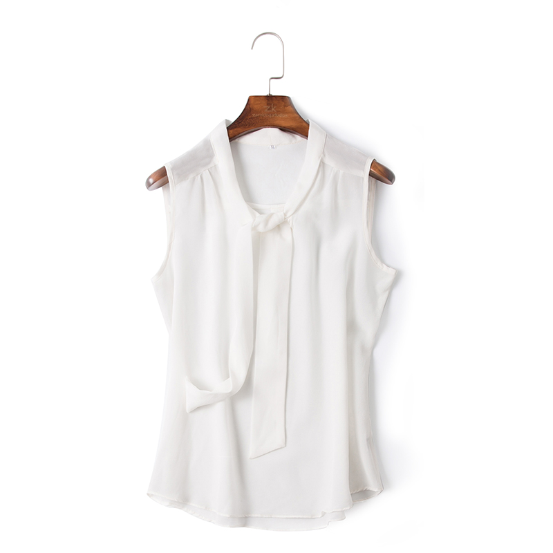 InjfibrTop-Chemise en émail At Fit pour femme, nœud décoratif, vêtements d'extérieur, 100% naturel, été, nouveauté