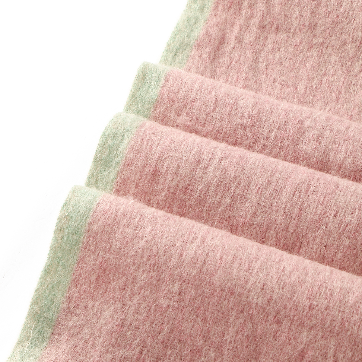 Écharpe coréenne en cachemire rayé pour femme, châle chaud et épais en Mohair, à la mode, avec pompon, Protection du cou, 200x40cm, hiver