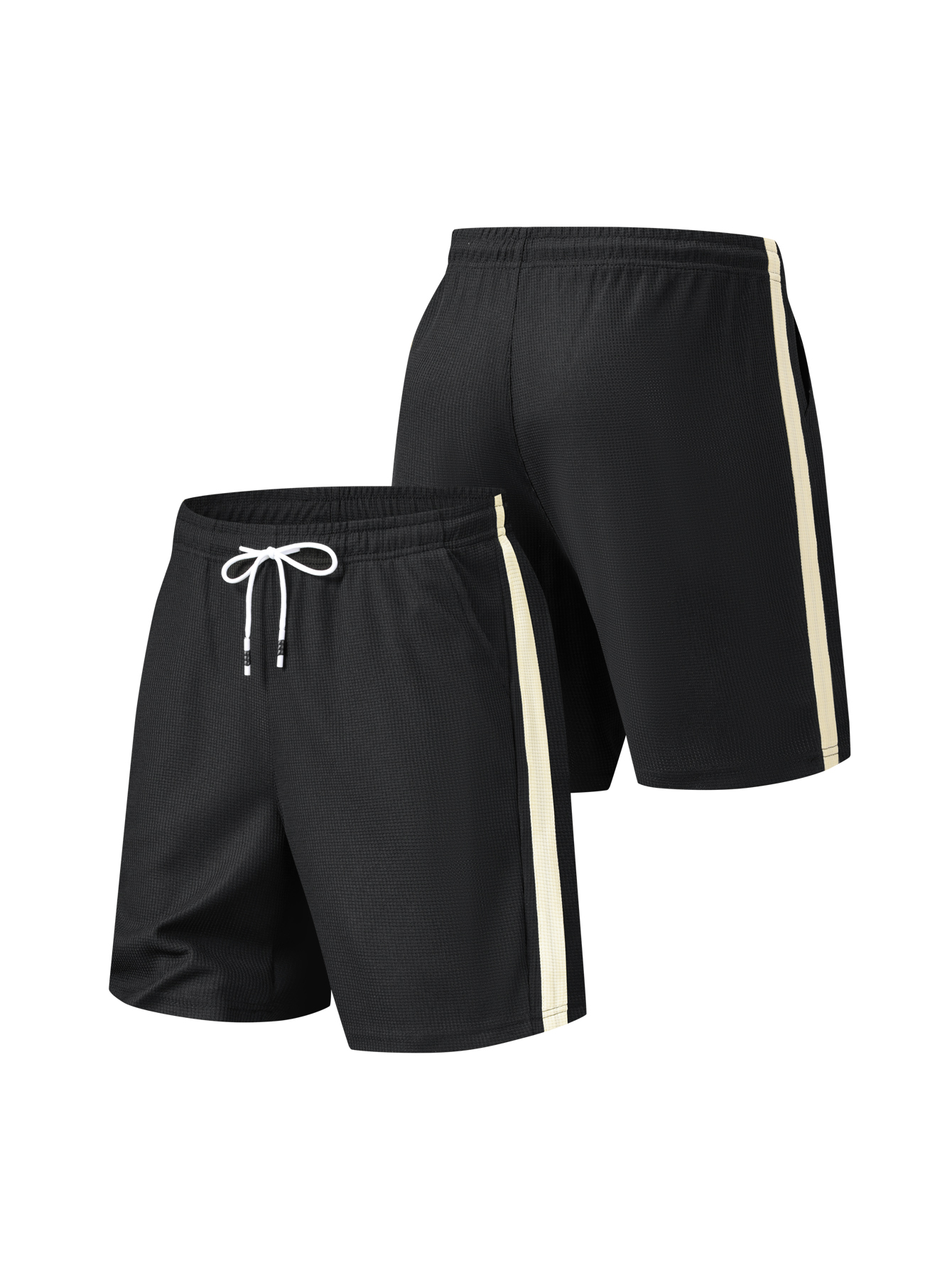 Nouveaux shorts pour hommes, pantalons décontractés pour hommes, shorts de plage pour hommes, shorts de sport pour hommes, nouveau tissu texturé tendance, pantalons respirants, adaptés à la tenue décontractée quotidienne et aux sports