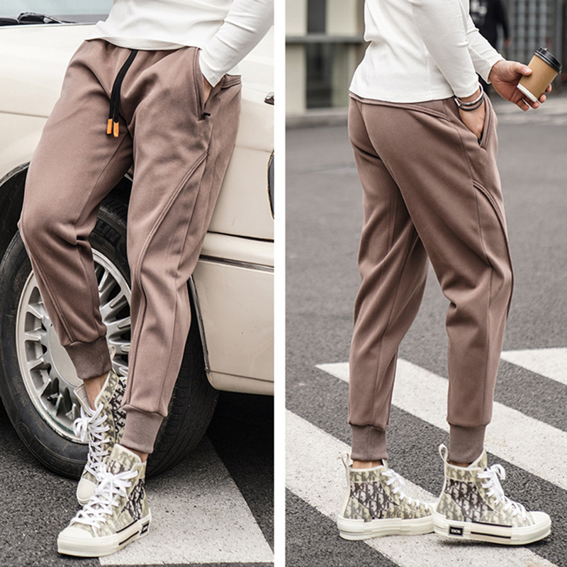 Pantalon cargo de sport décontracté en coton pour hommes, jogging d'entraînement, pantalons de survêtement de gym, pantalons de survêtement de jogging, vêtements streetwear, fjMen