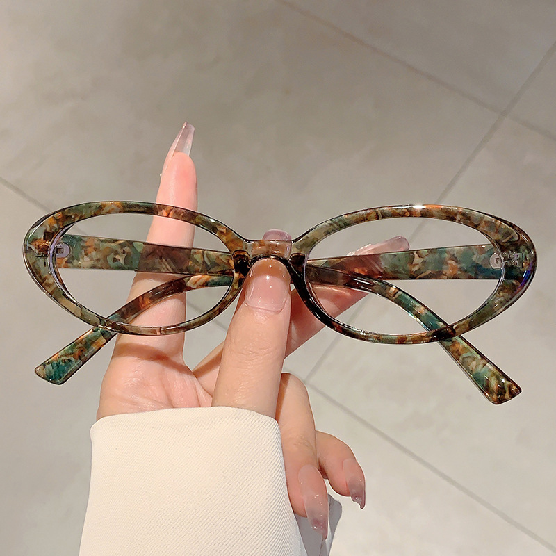 Lunettes de soleil ovales Vintage pour femmes, marque de luxe de styliste, petites lunettes ovales Anti-lumière bleue, rétro mode hommes