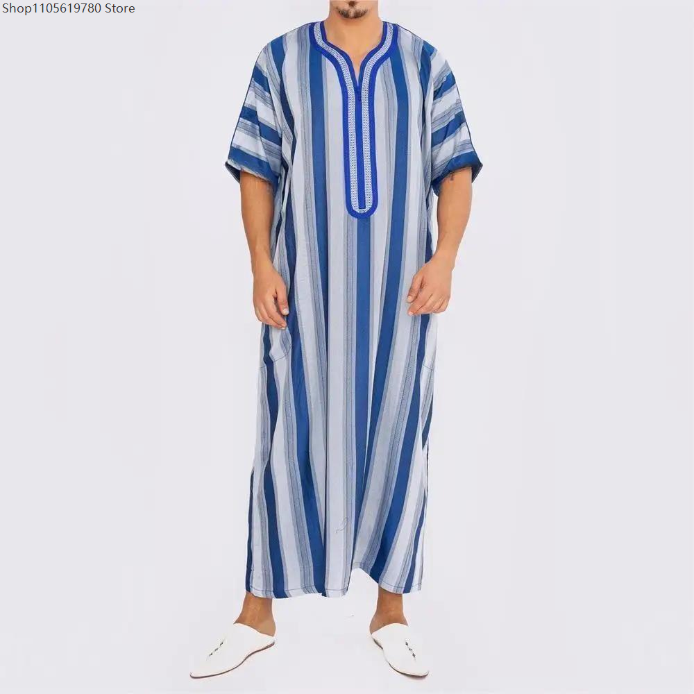 Robes musulmanes, vêtements islamiques, vêtements arabes pour la prière de l'Aïd, Jubba du Moyen-Orient, Thobe pour mariage indien, Kaftan, Ropa, Costumes
