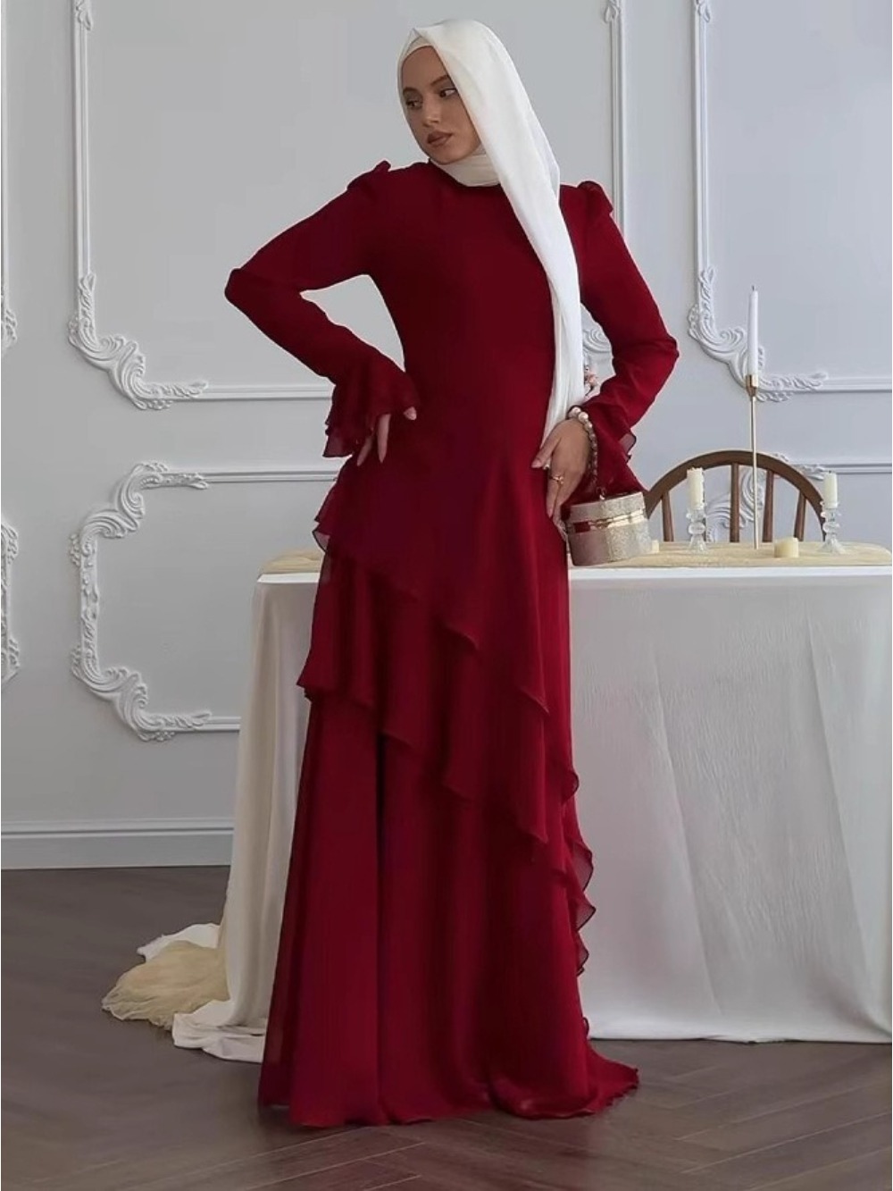 Robe Eid femmes musulmanes Abaya Ramadan robes longues dubaï Abayas caftan arabe longue Robe 2025 robes Largos fête Caftan Jalabiya