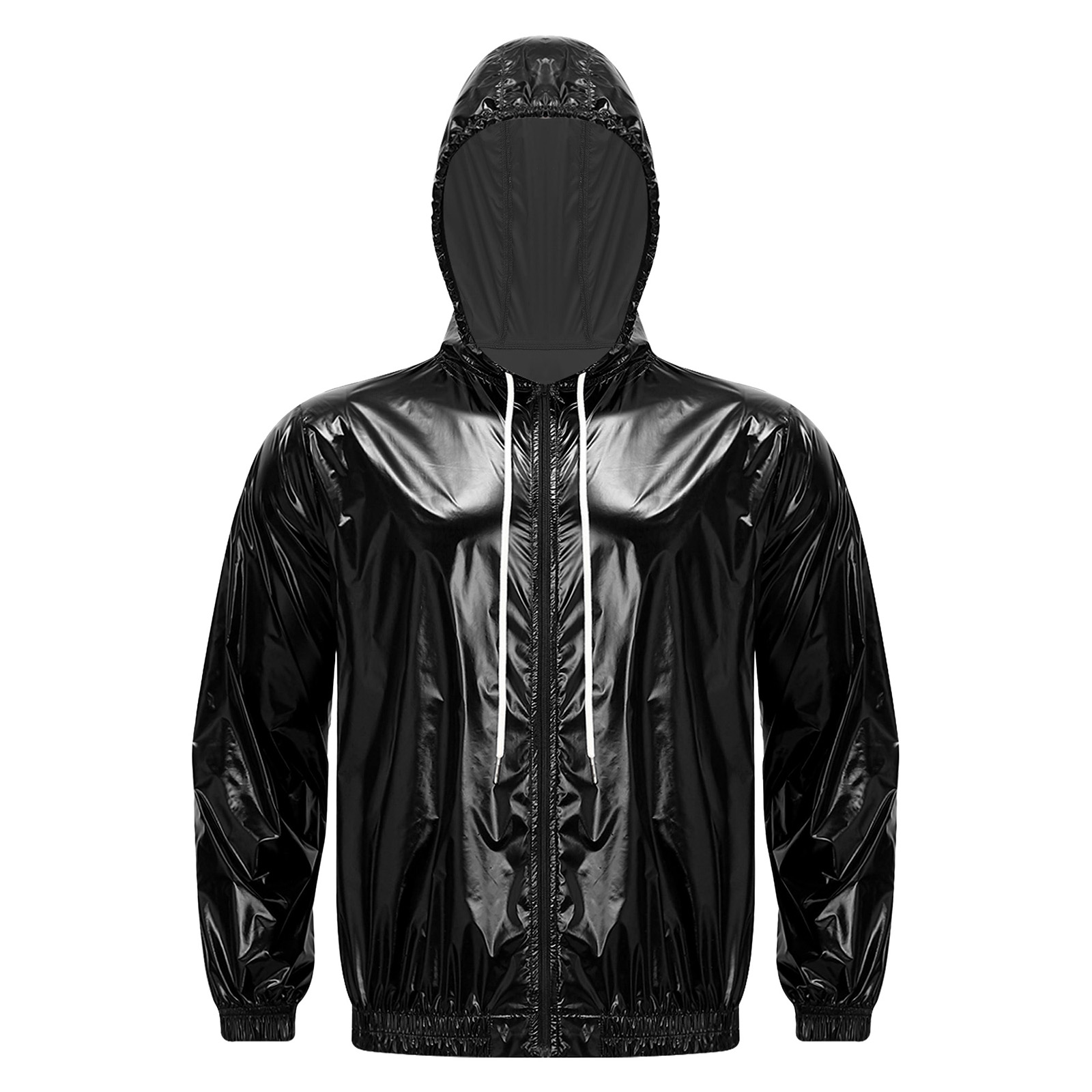 Veste imperméable à capuche pour homme, respirante, coupe-vent, pour le cyclisme, la pêche et les activités de plein air