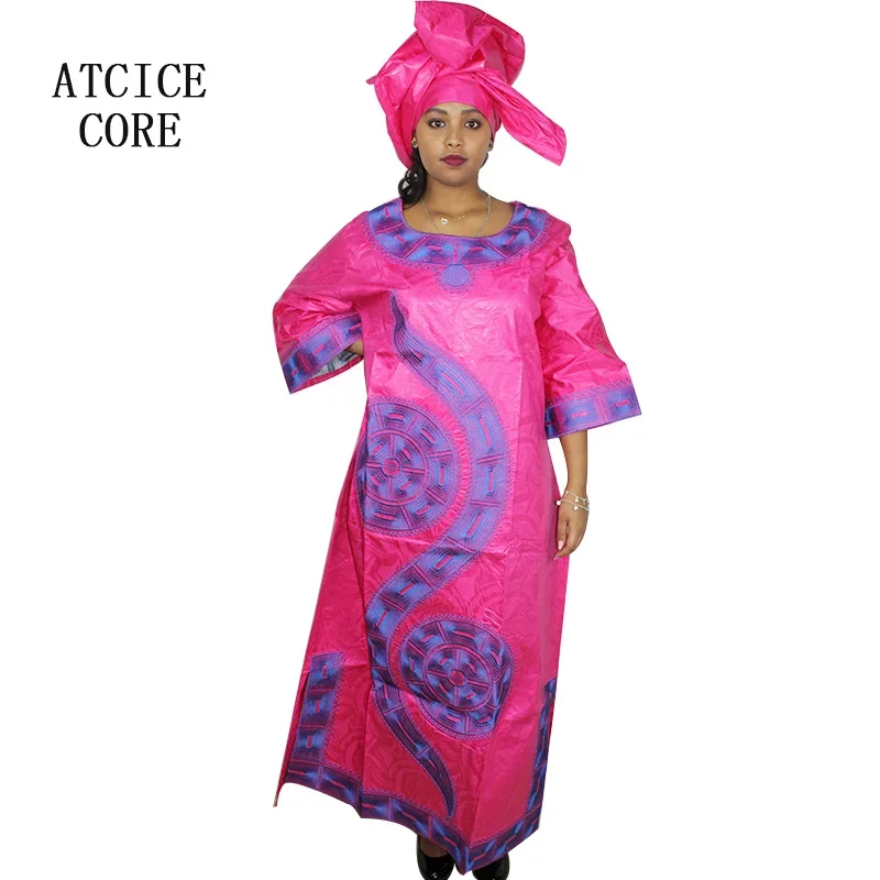 Robe africaine longue en bazin pour femmes, design de mode, nouvelle collection