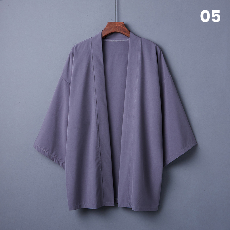 Cape Hanfu Antique japonaise, Robe taoïste JK, Kimono de Style Ukiyo-e, chemises Yukata Haori décontractées, Cardigan d'été, manteaux de protection solaire fins