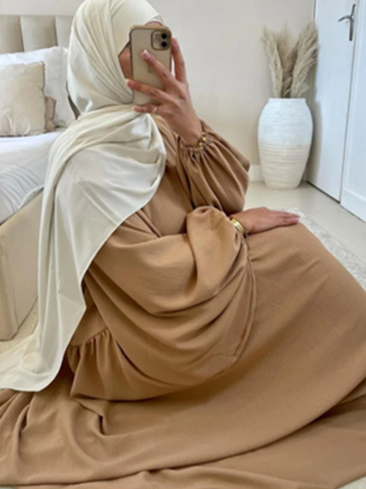Abaya-Robe longue pour femmes musulmanes, tenue de fête modeste, pour Eid Ramadan, islamique, Turquie, Dubaï, nouvelle collection 2022