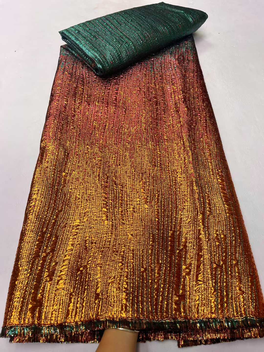 2025 luxe nigérian brocart Organza dentelle tissus africain Jacquard dentelle tissu 5Yards haute qualité français Tulle dentelle pour robe