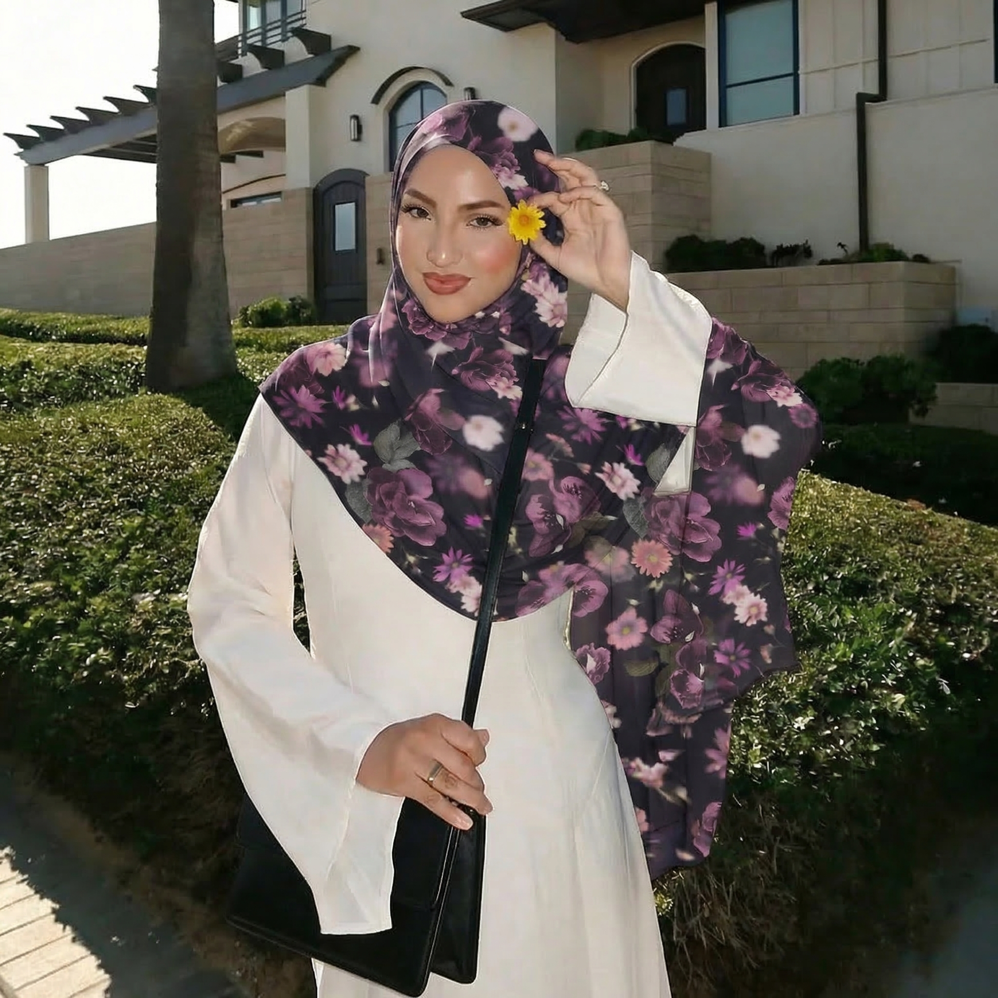 2026 Foulard Hijab en Jersey Imprimé, Châle, Voile, Turban, Écharpe pour Femme Musulmane, Islamique, Arabe